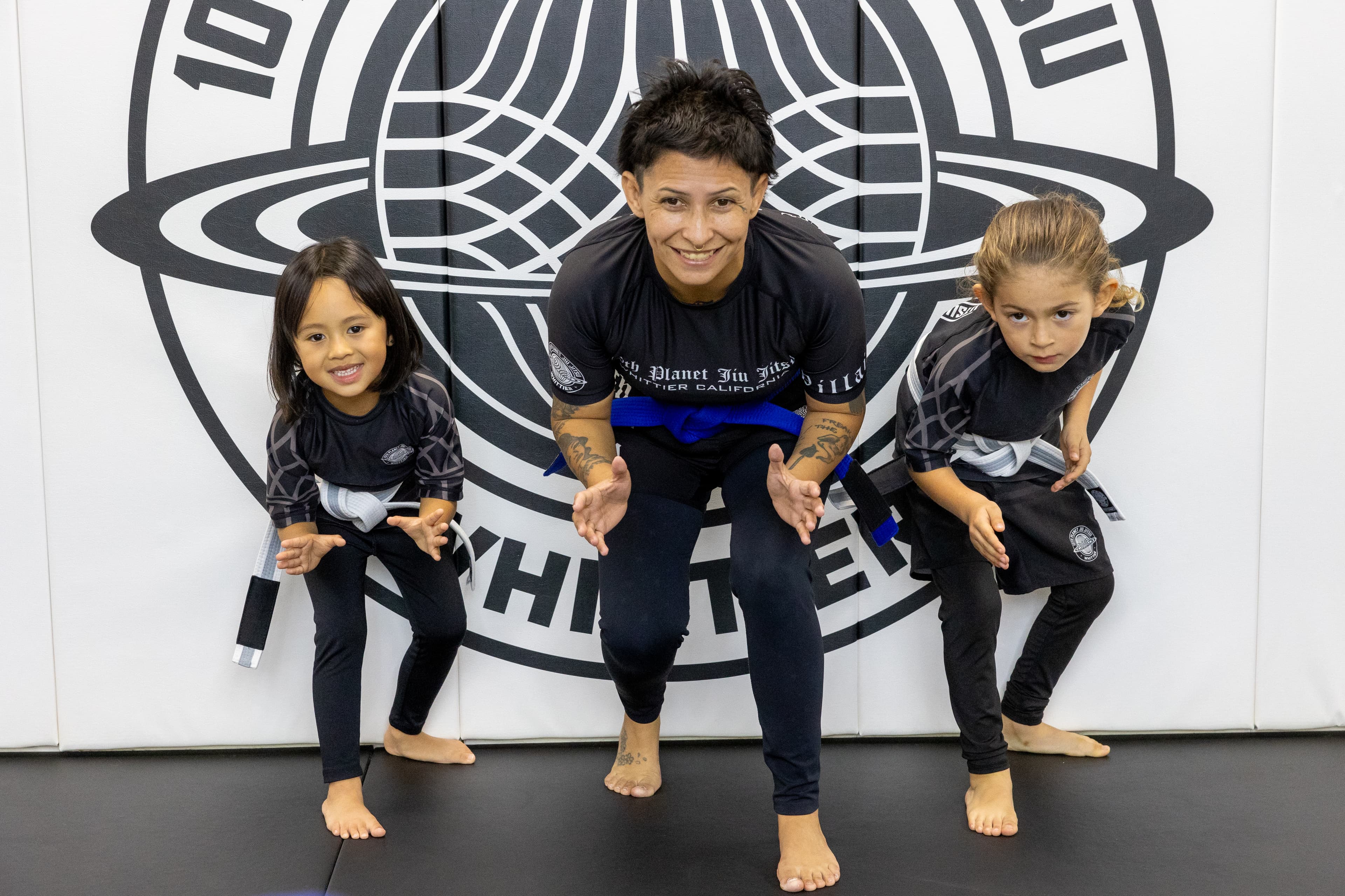 Kids Jiu-Jitsu — 10P Whittier athletes training.